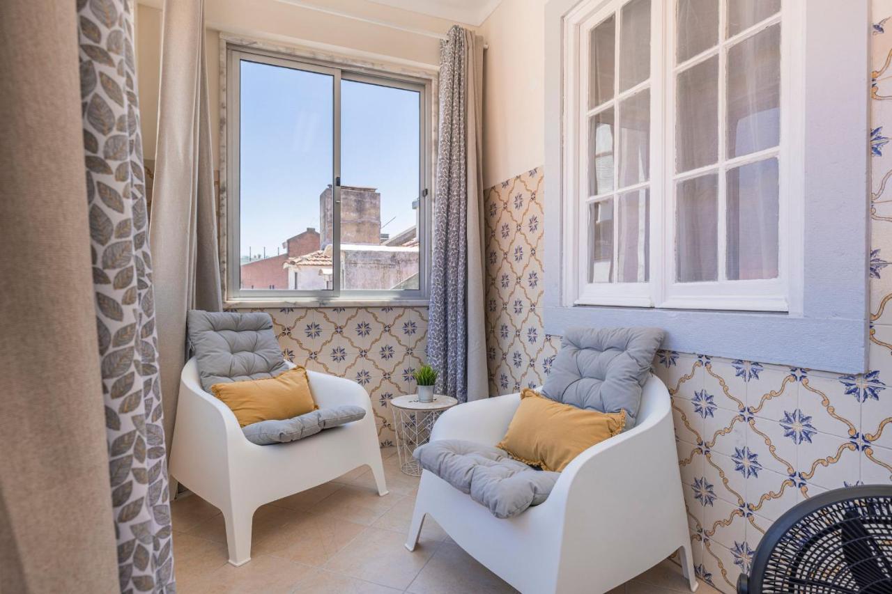 Gloria'S Terrace By Lovelystay Lisboa Ngoại thất bức ảnh
